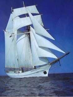 Sir Robert Baden Powell Under Sail